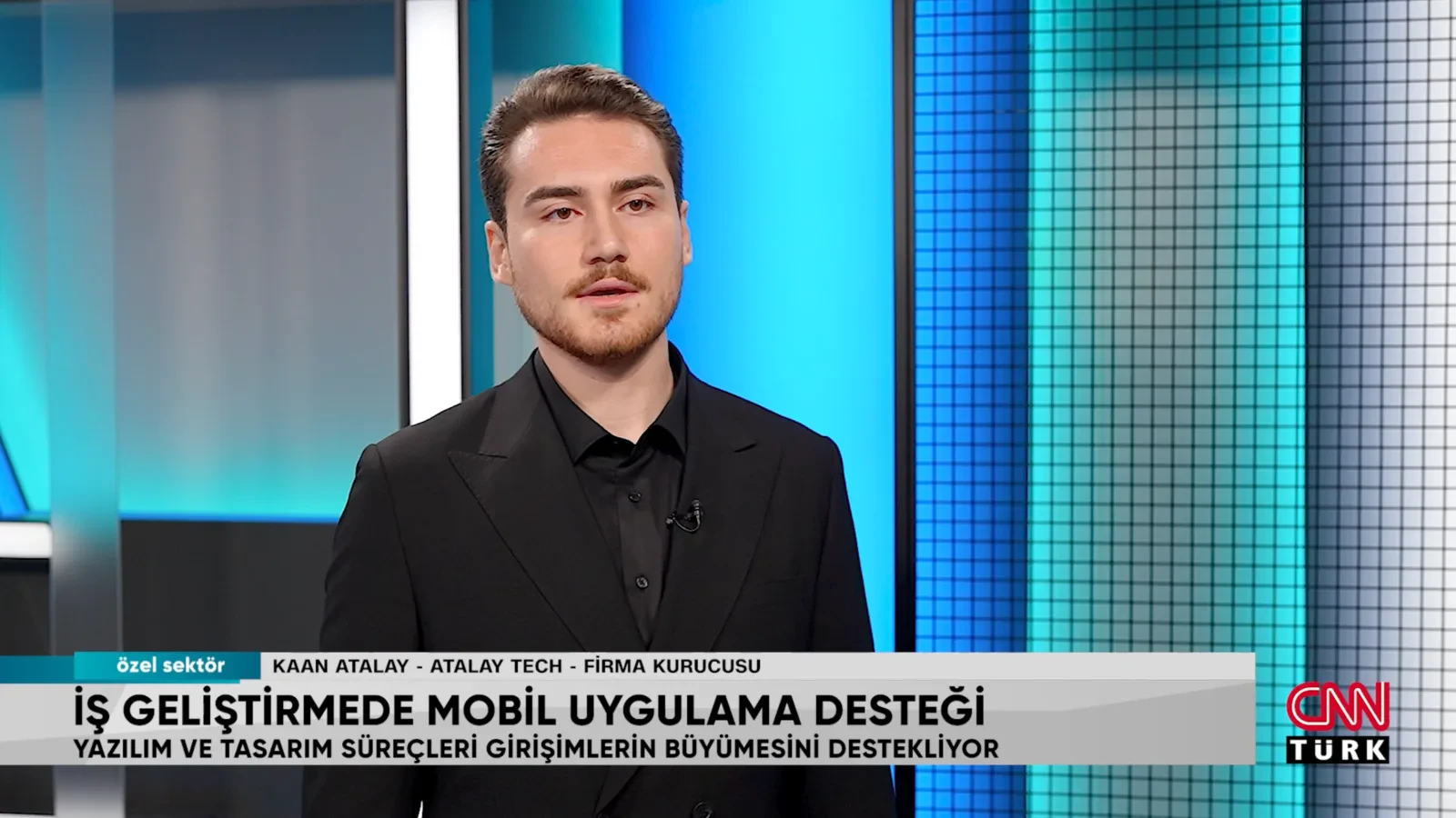 CNN Türk'te Atalay Tech: Yapay Zeka Destekli Mobil Uygulamalar Konuştuk