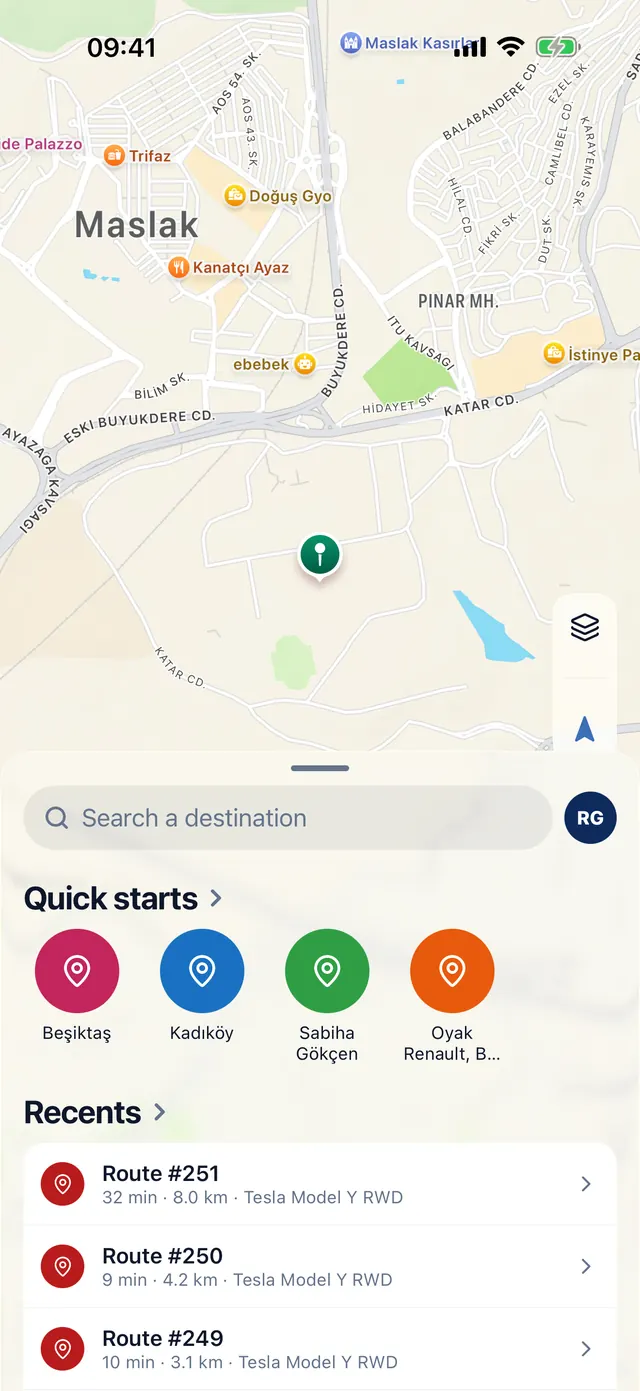 Route Generator screenshot 1