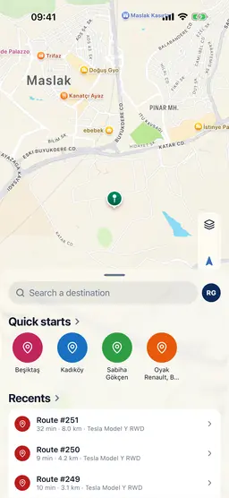 Route Generator screenshot 1