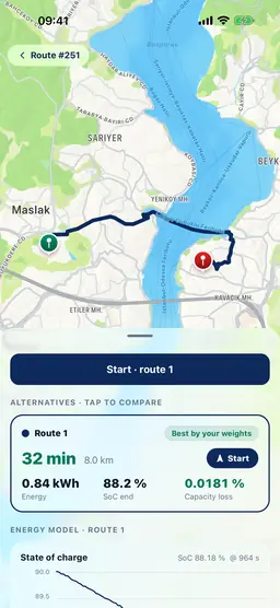 Route Generator screenshot 2