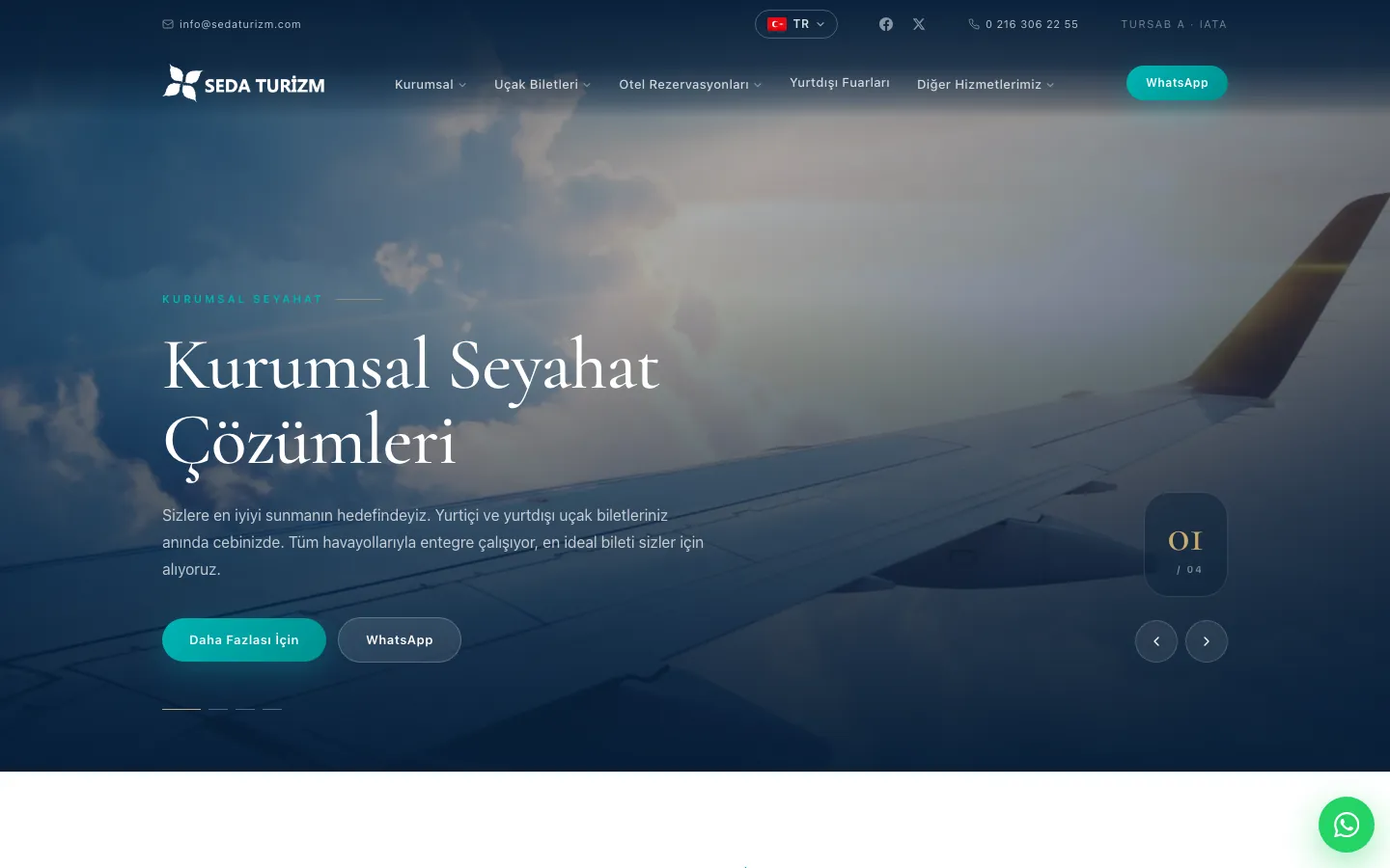 sedaturizm.com ana sayfası