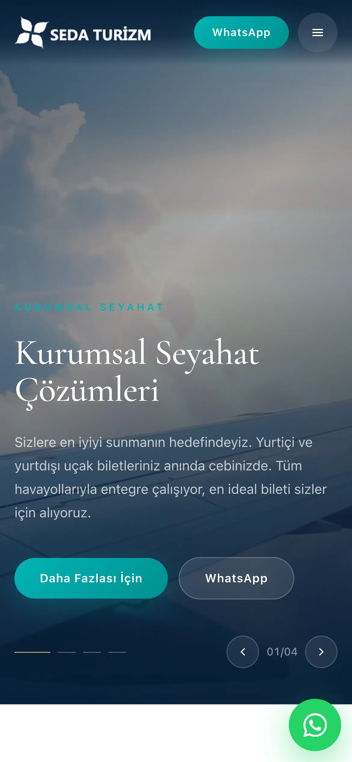 sedaturizm.com mobil ana sayfa