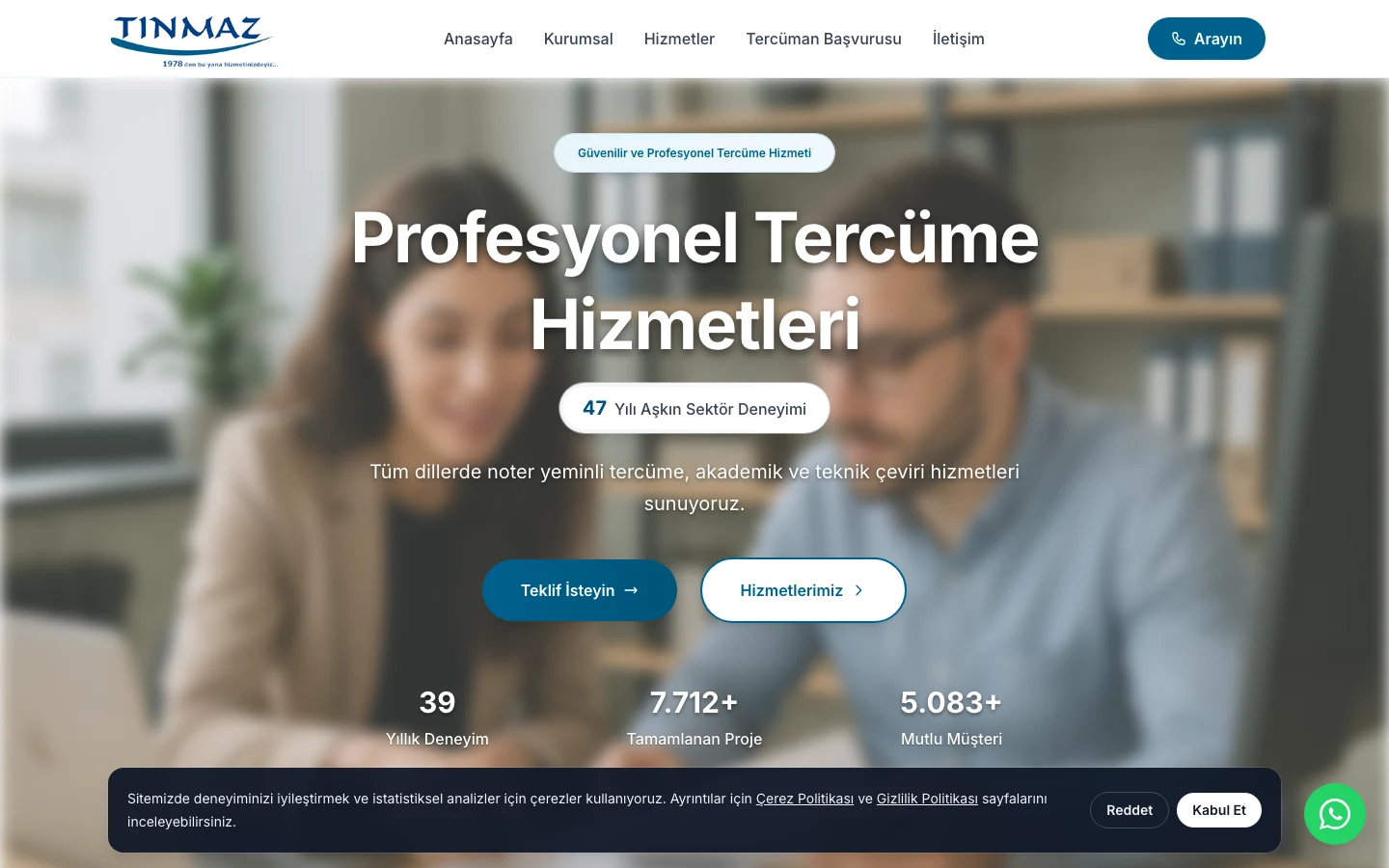 Tınmaz Tercüme screenshot 1