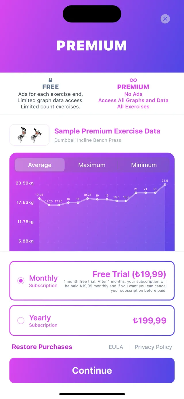 Workout Programmer screenshot 2