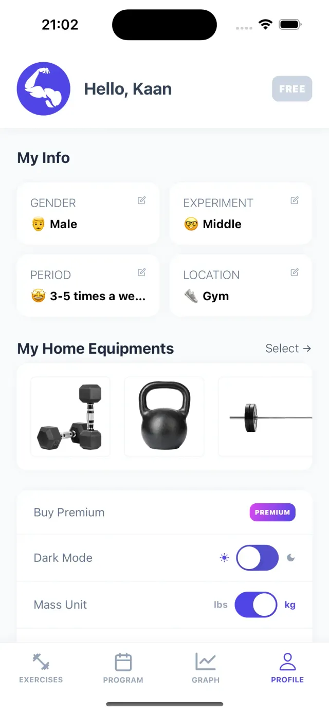 Workout Programmer screenshot 3