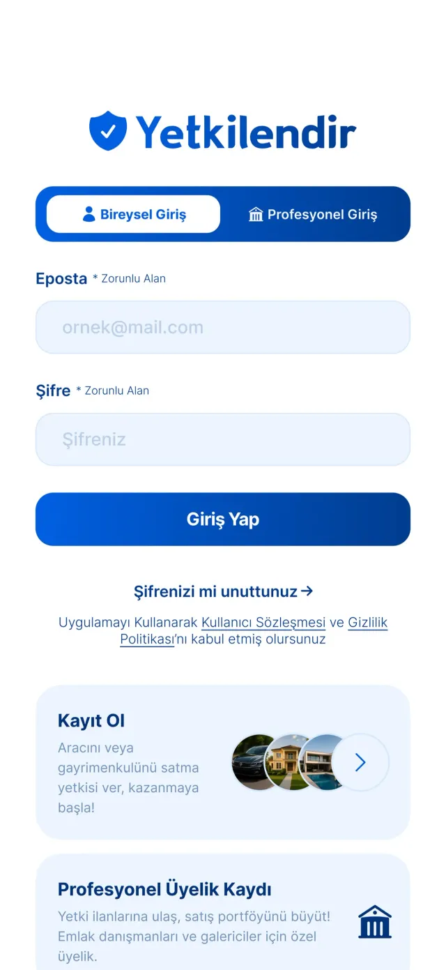 Yetkilendir screenshot 3